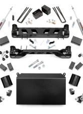Rough Country 4.5" Lift Kit Struts Spacers w/N3 Shocks Toyota Tundra 2WD 4WD 2007-2015                                     - 75330 - Image 3