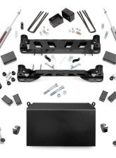 Rough Country 4.5" Lift Kit Lifted Struts w/N3 Shocks Toyota Tundra 2WD 4WD 2007-2015                                     - 75331 - Image 3