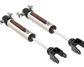 Rough Country Chevy | GMC Silverado | Sierra 2500 | 3500 HD 11-19 V2 Front Shocks Pair 3.5-4.5