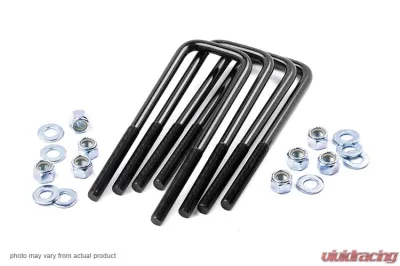 Rough Country 9/16" Square U-bolts 2.5 x 8.5 - 7609
