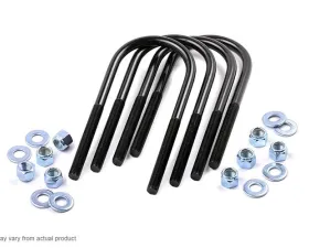 Rough Country Rear Leaf Spring U-Bolt Kit Jeep Wrangler 1987-1995