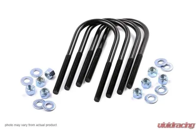Rough Country Rear Leaf Spring U-Bolt Kit Jeep Wrangler 1987-1995 - 7621