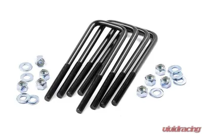 Rough Country 9/16" Square U-bolts 3.25 x 8.5 - 7627