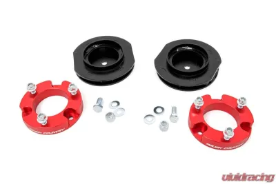 Rough Country 2 Inch Lift Kit Red Spacers for 2003-2009 Toyota 4Runner 4WD - 763RED