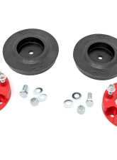 Rough Country 2 Inch Lift Kit Red Spacers                                     - 764RED - Image 6