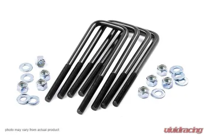 Rough Country 9/16" Square U-bolts 2.5 x 10.5 - 7652