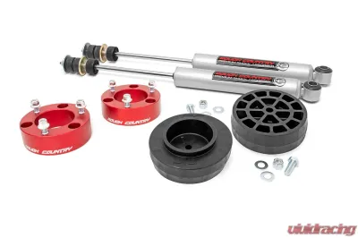 Rough Country 3 Inch Lift Kit Red Spacers - 76530RED