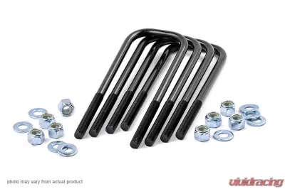 Rough Country 9/16" Large Radius U-bolts 3.125 x 11.5 - 7653