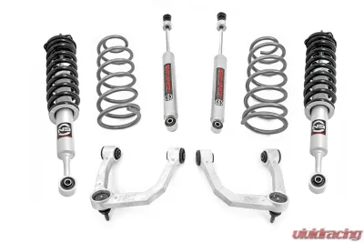 Rough Country 3" Lift Kit Upper Control Arms RR Coils N3 Struts Toyota 4Runner 10-24 - 76632