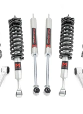 Rough Country 3" Lift Kit Upper Control Arms RR Coils M1 Struts Toyota 4Runner 10-24                                     - 76642 - Image 6