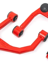 Rough Country Red Forged Upper Control Arms 3.5" Lift Toyota Tundra 2WD | 4WD 07-21                                     - 76700RED - Image 3