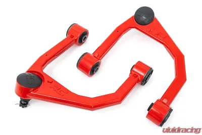 Rough Country Red Forged Upper Control Arms 3.5" Lift Toyota Tundra 2WD | 4WD 07-21 - 76700RED