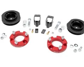 Rough Country 2 Inch Lift Kit X-REAS Red Spacers