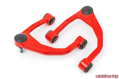 Rough Country Red Forged Upper Control Arms OE Upgrade Toyota Tundra 2WD | 4WD 22-25 - 76801RED