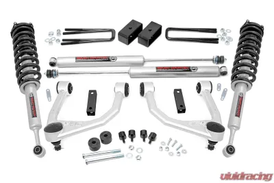 Rough Country 3.5" Lift Kit Lifted Struts w/N3 Shocks Toyota Tundra 2WD 4WD 2007-2021 - 76831