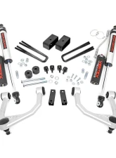 Rough Country 3.5" Lift Kit Vertex Adjustable Coilovers w/Vertex Adjustable Shocks Toyota Tundra 2WD 4WD 2007-2021                                     - 76850 - Image 6