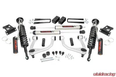 Rough Country 3.5" Lift Kit Vertex Adjustable Coilovers w/V2 Monotube Shocks Toyota Tundra 2WD 4WD 2007-2021 - 76857