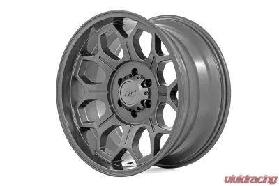Rough Country 77 Series Wheel One-Piece Gunmetal Gray 20x9 6x5.5 -12mm - 77201212G