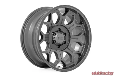 Rough Country 77 Series Wheel One-Piece Gunmetal Gray 20x9 6x135 +18mm - 77201817G