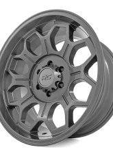 Rough Country 77 Series Wheel One-Piece Gunmetal Gray 20x10 6x5.5 -25mm                                     - 77202512G - Image 4