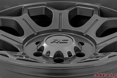Rough Country 77 Series Wheel One-Piece Gunmetal Gray 20x10 6x5.5 -25mm - 77202512G