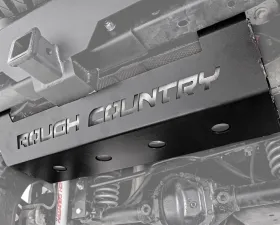 Rough Country Muffler Skid Plate Jeep Wrangler 2007-2018
