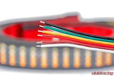 Rough Country 30-Inch UTV Quad-Row Multi-Function LED Tailgate Light Strip, Waterproof - 78830