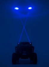 Rough Country Laser Whip Light Kit RGBW 2400 Lumens Pair                                     - 78880 - Image 4