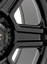 Rough Country 79 Series Wheel One-Piece Semi Gloss Black w/Bronze Ring 17x8.5 5x5 0mm                                     - 79170918 - Image 4