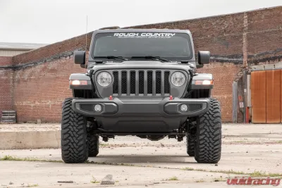 Rough Country 2.5" Lift Kit Coils V2 Jeep Wrangler Unlimited 4WD 2024-2025 - 79770