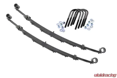 Rough Country Front Leaf Springs 4" Lift Chevy GMC 1969-1972 - 8001Kit