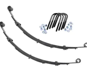 Rough Country Front Leaf Springs 3 inch Lift Pair