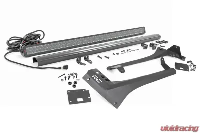 Rough Country JEEP JL | JT 50IN LED UPPER WINDSHIELD MOUNT w/50IN DUAL ROW Spectrum Series - 80069