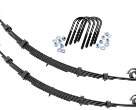 Rough Country Front Leaf Springs 2.5 inch Lift Pair