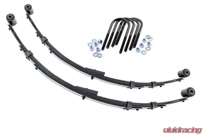 Rough Country Rear Leaf Springs 4 Lift Jeep Wrangler YJ 1987-1995 - 8011Kit