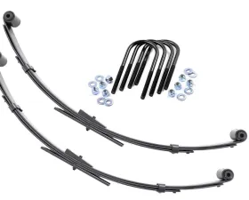 Rough Country Rear Leaf Springs 2.5 Lift Jeep Wrangler YJ 1987-1995
