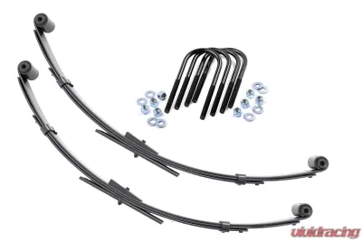 Rough Country Rear Leaf Springs 2.5 Lift Jeep Wrangler YJ 1987-1995 - 8012Kit