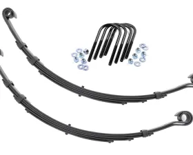 Rough Country Front Leaf Springs 4 inch Lift Pair