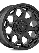 Rough Country 80 Series Wheel One-Piece Semi Gloss Black 20x10 8x170 -19mm                                     - 80201811 - Image 6