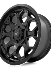 Rough Country 80 Series Wheel One-Piece Semi Gloss Black 20x10 6x135 -25mm                                     - 80202417 - Image 3