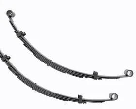 Rough Country Front Leaf Springs 4 inch Lift Pair