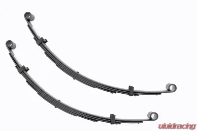 Rough Country Front Leaf Springs 4 inch Lift Pair - 8041Kit