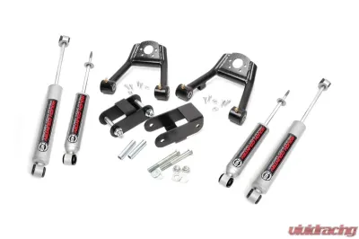 Rough Country 1.5-2" Lift Kit Nissan D21 Hardbody Pickup 1986-1997 - 80530