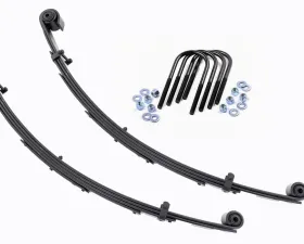 Rough Country Front Leaf Springs 4 inch Lift Pair