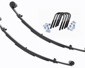 Rough Country Front Leaf Springs 2.5 inch Lift Pair