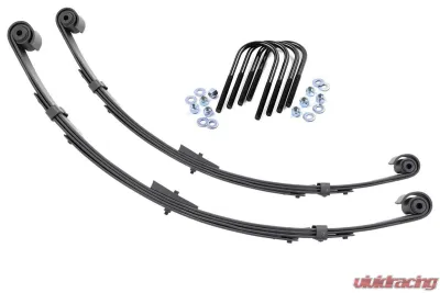 Rough Country Rear Leaf Springs Military Wrap 4 Lift Jeep Wrangler YJ 1987-1995 - 8064Kit