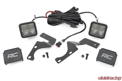 Rough Country LED Light Kit Ditch Mount 2" Spectrum Spot Pair Toyota 4Runner 10-24 - 80796