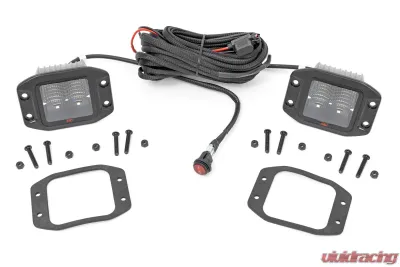 Rough Country 2" Spectrum Series LED Light Pods Flush Mount - 80803