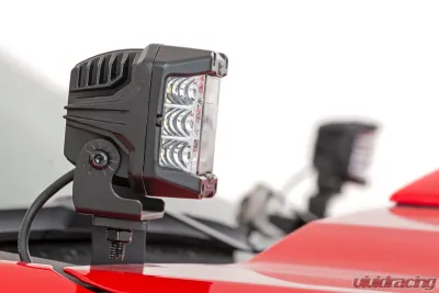 Rough Country LED Light Kit Ditch Mount 2" Spectrum Pair Spot Chevy Silverado 1500 19-24 - 80841