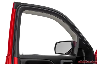 Rough Country Side Window Deflectors In Channel Rain Guard Chevy | GMC 1500 | 2500HD | 3500HD 2WD | 4WD - 811419